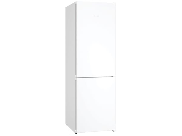 Siemens iQ300 KG36N2WCF - Kjøleskap/fryser - bunnfryser - bredde: 60 cm - dybde: 66.5 cm - høyde: 186 cm - 321 liter - Klasse C - hvit
