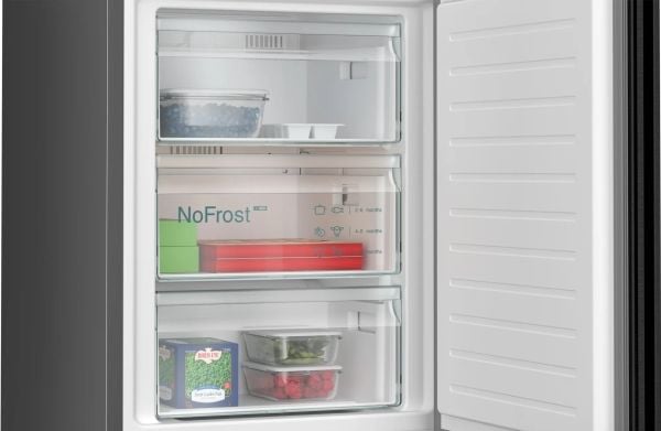 Siemens iQ300 KG39NXXBF, 363 l, SN-T, 10 kg/24t, B, Fresh zone compartment, Rustfritt stål