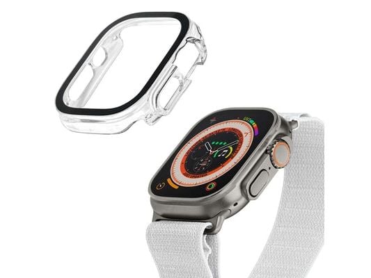 LAUT Shield, Etui, Smartklokke, Gjennomsiktig, Apple, Apple Watch 40mm, Glass, Polykarbonat (PC)
