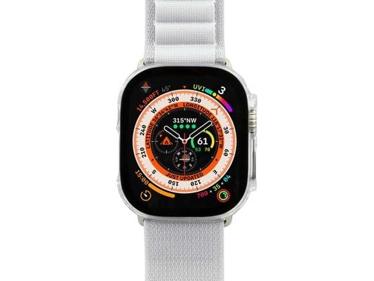 LAUT Shield, Etui, Smartklokke, Gjennomsiktig, Apple, Apple Watch 40mm, Glass, Polykarbonat (PC)