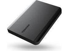 Toshiba Canvio Basics - Hårddisk - 2 TB - extern (portabel) - 2.5" - USB 3.2 Gen 1 / USB 2.0 - mattsvart