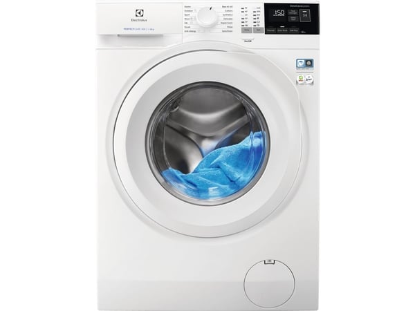 Electrolux PerfectCare 600 EW6F5248G4 - Vaskemaskin - bredde: 59.6 cm - dybde: 57.6 cm - høyde: 84.7 cm - frontileggelse - 53 liter - 8 kg - 1400 rpm