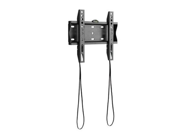 Gembird WM-42F-01 - Monteringssett (veggmontering) - for TV - fast - stål - finteksturert svart - skjermstørrelse: 23"-42"