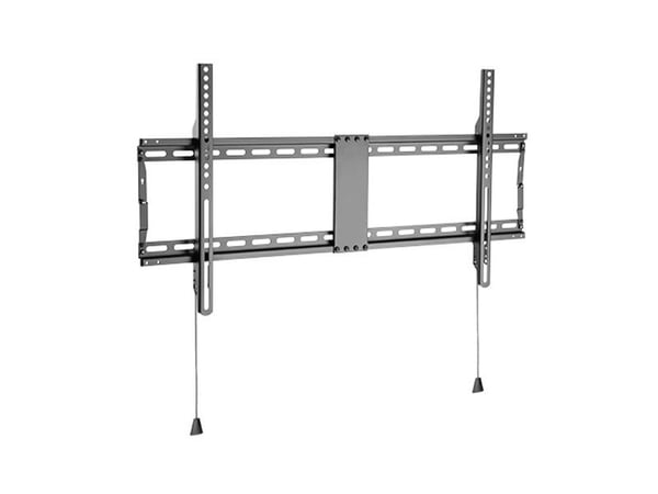 Gembird WM-90F-01 - Monteringssett (veggmontering) - fast - for flatpanel - 70kg - låsbar - stål - finteksturert svart - skjermstørrelse: 43"-90"