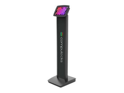Compulocks iPad Mini 8.3" Space Enclosure Brandable Floor Stand - Monteringssats (ställ, hölje) - för surfplatta - märkningsbar - låsbar - höggradi...