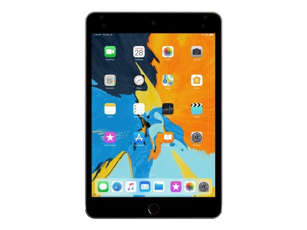Moshi iVisor - Skjermbeskyttelse for nettbrett - rammefarge svart - for Apple iPad mini 5 (5. generasjon)