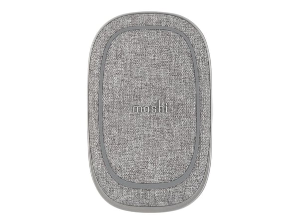 Moshi 99MO022162, Sisätila, USB, 5 V, 2,4 A, Langaton lataaminen, Harmaa