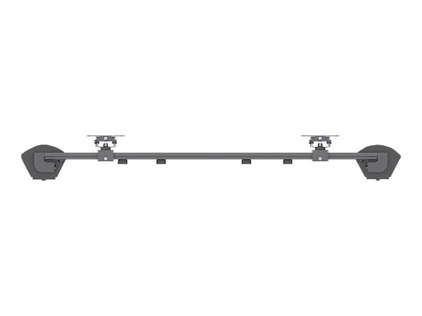 Multibrackets M Pro MBDM2x2U - Monteringssett (skrivebordsmontering, søyle) - for 2x2 flatpaneler - sølv
