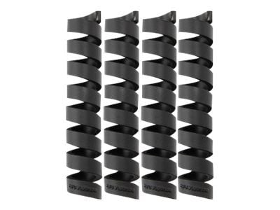 Bluelounge BLUCCO-BL, Avattava johdinside, Musta, 114 mm, 4 kpl