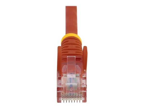 StarTech.com 3m Red Cat5e / Cat 5 Snagless Patch Cable - Patchkabel - RJ-45 (han) til RJ-45 (han) - 3 m - UTP - CAT 5e - formet, knastfri - rød