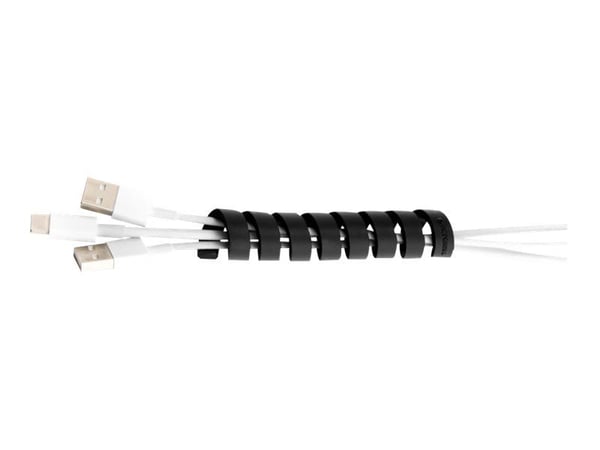 Bluelounge BLUCCO-BL, Avattava johdinside, Musta, 114 mm, 4 kpl