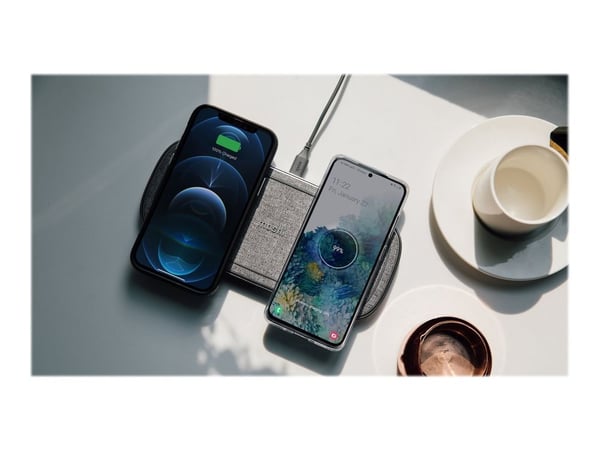 Moshi Sette Q - Trådløs ladepute - 15 watt - 1 A (USB)