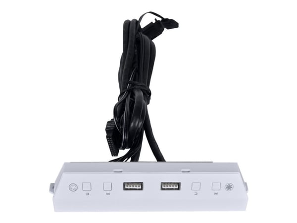 Lian Li LAN216-1W, I/O-panel med ARGB-kontroller for LANCOOL 216 - hvit