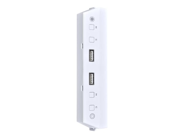 Lian Li LAN216-1W, I/O-panel med ARGB-kontroller for LANCOOL 216 - hvit