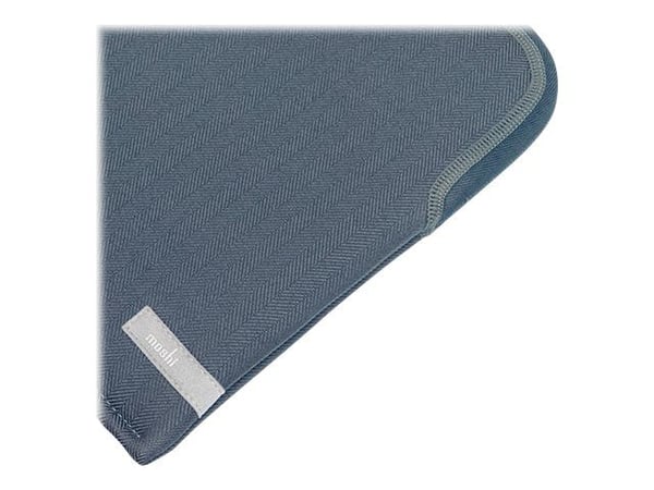 Moshi Pluma - Fodral för bärbar dator - 13" - denimblå - för Apple MacBook Pro 13.3" (Late 2016, Mid 2017, Mid 2018, Mid 2019); MacBook Air (Early ...