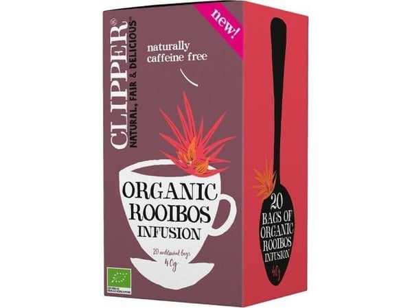 Clipper HERBATKA ROOIBOS BIO 40 g (20 x 2 g) - CLIPPER Clipper HERBATKA ROOIBOS BIO 40 g (20 x 2 g) - CLIPPER