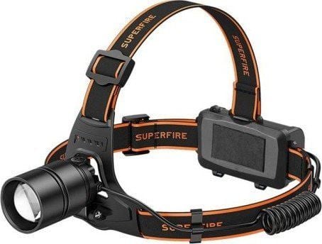 Superfire HL71 - Huvudficklampa - LED - 5-läge - 15 W