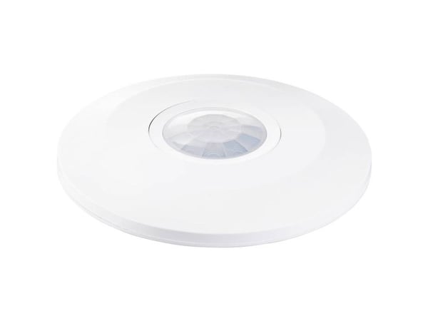 Sygonix SY-5251904 bevegelsessensor i tak, 360° relé, hvit