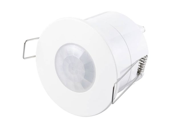 Sygonix SY-5251906 tak-/veggmontert bevegelsessensor 360°, relé, hvit, IP65 (SY-5251906)