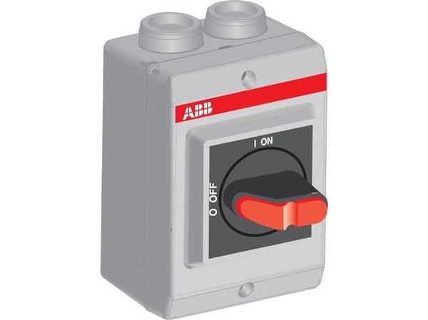 Säkerhetsbrytare OTP 16A 3P 7,5kW svart