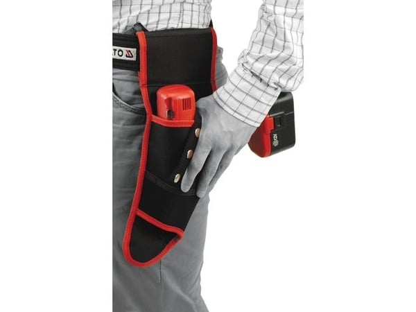 Yato YT-7414, Skrutrekkerholder, Nylon, Sort, Rød, 1 stykker