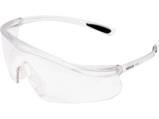 Yato YT-7369, Turvalasit, EN 166:2001, Läpinäkyvä, Läpinäkyvä, Polykarbonaatti (PC), 1 kpl