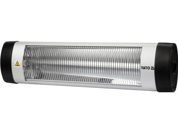 Yato YT-99530, Infrarød elektrisk romvarmer, Quartz glass, 1,9 m, IPX0, Inne & Ute, Tak, Gulv, Vegg