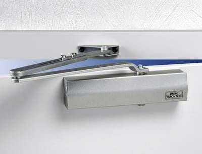 BURG-WÄCHTER TS 501 S, Universell, Overflatemontert dørlukker (parallell arm), 75 cm, 20 kg, Sølv, Metall