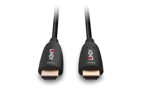 Lindy 38514, 40 m, HDMI Type A (Standard), HDMI Type A (Standard), 48 Gbit/s, Svart