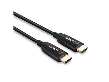 Lindy 38510, 10 m, HDMI Type A (Standard), HDMI Type A (Standard), 48 Gbit/s, Svart