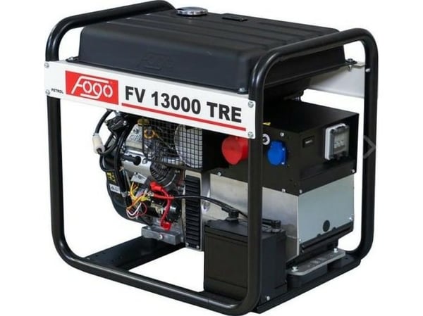 FOGO BÆRBAR STRØMGENERATOR FV13000 TRE 400V - 12,5kWA / 230V - 5,4kW STAB.SPENNING, BRIGGS