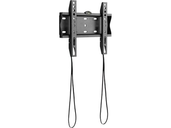 Gembird WM-42F-01 - Monteringssett (veggmontering) - for TV - fast - stål - finteksturert svart - skjermstørrelse: 23"-42"