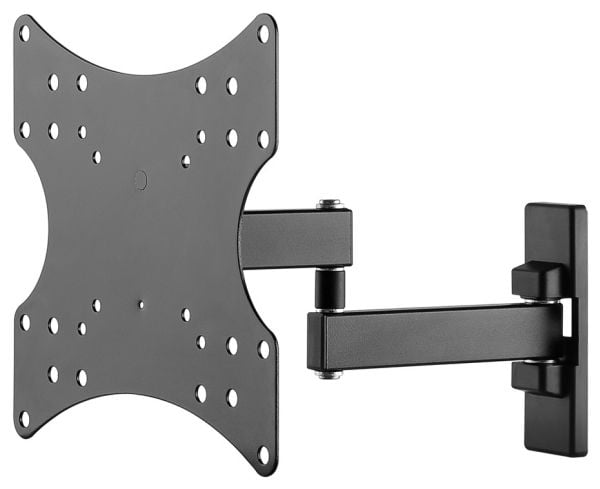Goobay 49714 - TV-veggbrakett vippbar svingbar 23''''- 42'''' svart, Vegg