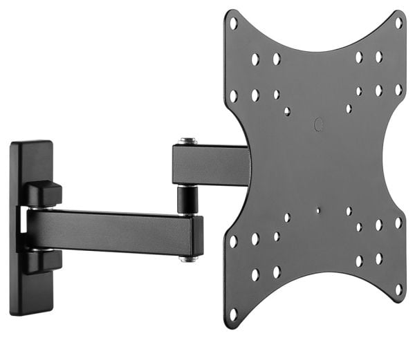 Goobay 49714 - TV-veggbrakett vippbar svingbar 23''''- 42'''' svart, Vegg