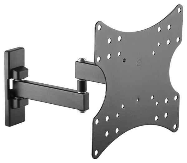 Goobay 49714 - TV-veggbrakett vippbar svingbar 23''''- 42'''' svart, Vegg