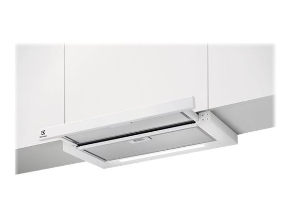 Electrolux Serie 300 LFP416W - liesituuletin - teleskooppinen - leveys: 59,8 cm - syvyys: 30 cm - poisto ja kiertoilmanvaihto (lisäkiertosarjalla) ...