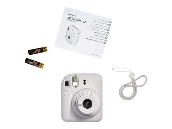 Fujifilm | Instax Mini 12 - Øyeblikkelig kamera - objektiv: 60 mm - Hvit