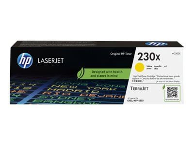 HP 230X - Gul - original - LaserJet - tonerpatron (W2302X) - for Color LaserJet Pro 4203cdn, 4203dn, 4203dw, MFP 4303dw, MFP 4303fdn, MFP 4303fdw