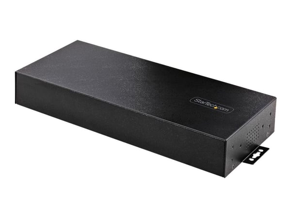 StarTech.com 16-Port Industrial USB 3.0 Hub 5Gbps, Metal, DIN/Surface/Rack Mountable, ESD Protection, Terminal Block Power, up to 120W Shared USB C...