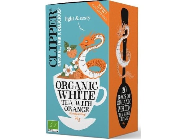 Clipper örtte vita pomerans/orange BIO - CLIPPER (20 x 1,7 g)