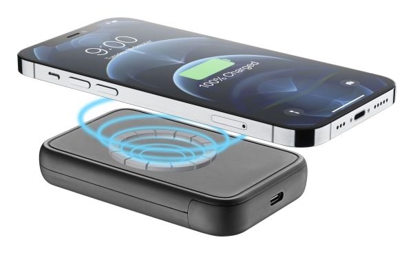 Cellularline PBMAGSF5000WIRK, 5000 mAh, Trådløs lading, Svart