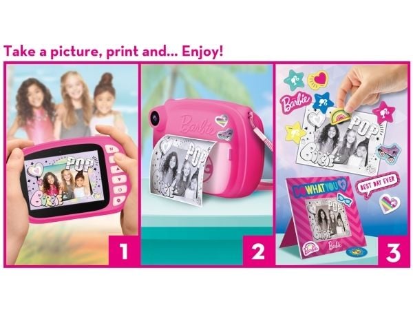 LISCIANI BARBIE PRINT CAM