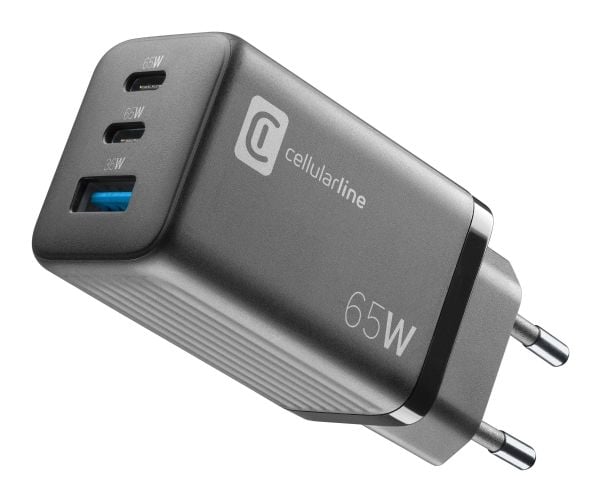 Cellularline Multipower Micro, Sisätila, AC, Musta