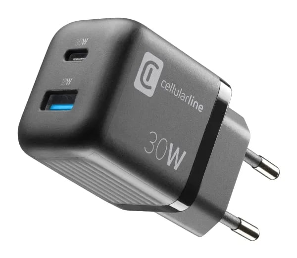 Cellularline Multipower Micro, Sisätila, AC, Musta
