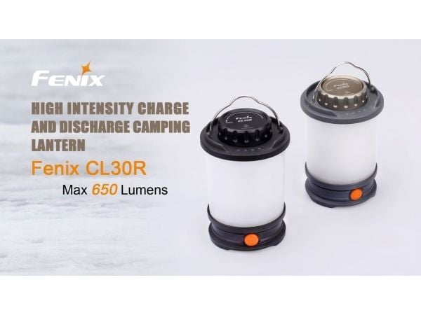 Fenix CL30R infällbar lykta