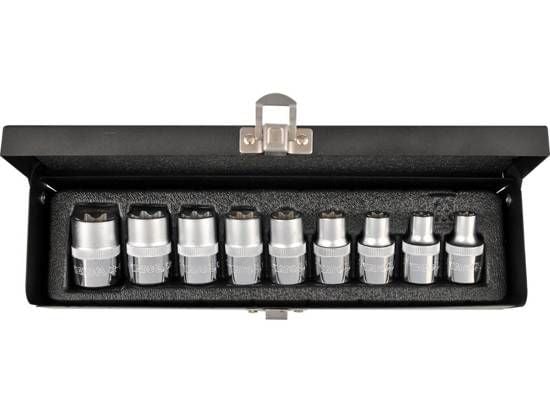 YATO spännband TORX 9 st. E10-E24, 0521