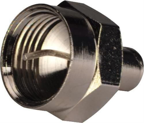Triax - RF-stik - F-stik han (pakke med 5)
