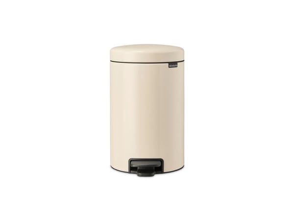 Brabantia avfallsbeholder New Icon 12L Soft Beige pedalbøtte 149924