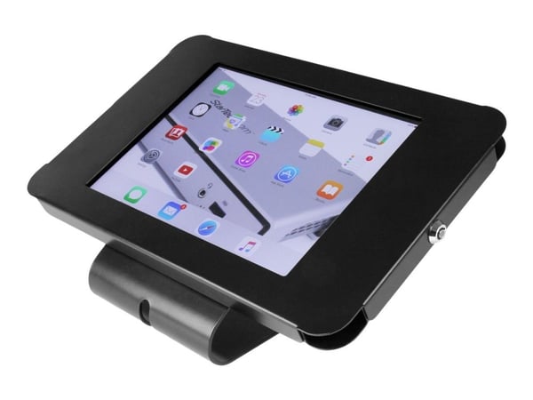 Startech Låsbart surfplattestativ för iPad - skrivbords- eller väggmonterbart - stål - Ställ (monteringskonsol, dynor, främre platta, bakre platta)...