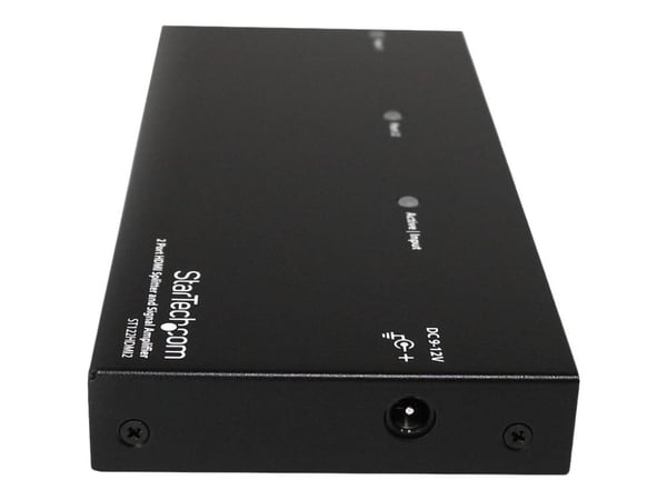 Startech HDMI Splitter 1 In 2 Out - 1080p - 2 Port - Signal Amplifier - Rugged - HDMI Multi Port - HDMI Audio Splitter (ST122HDMI2) - Video/lyd-spl...